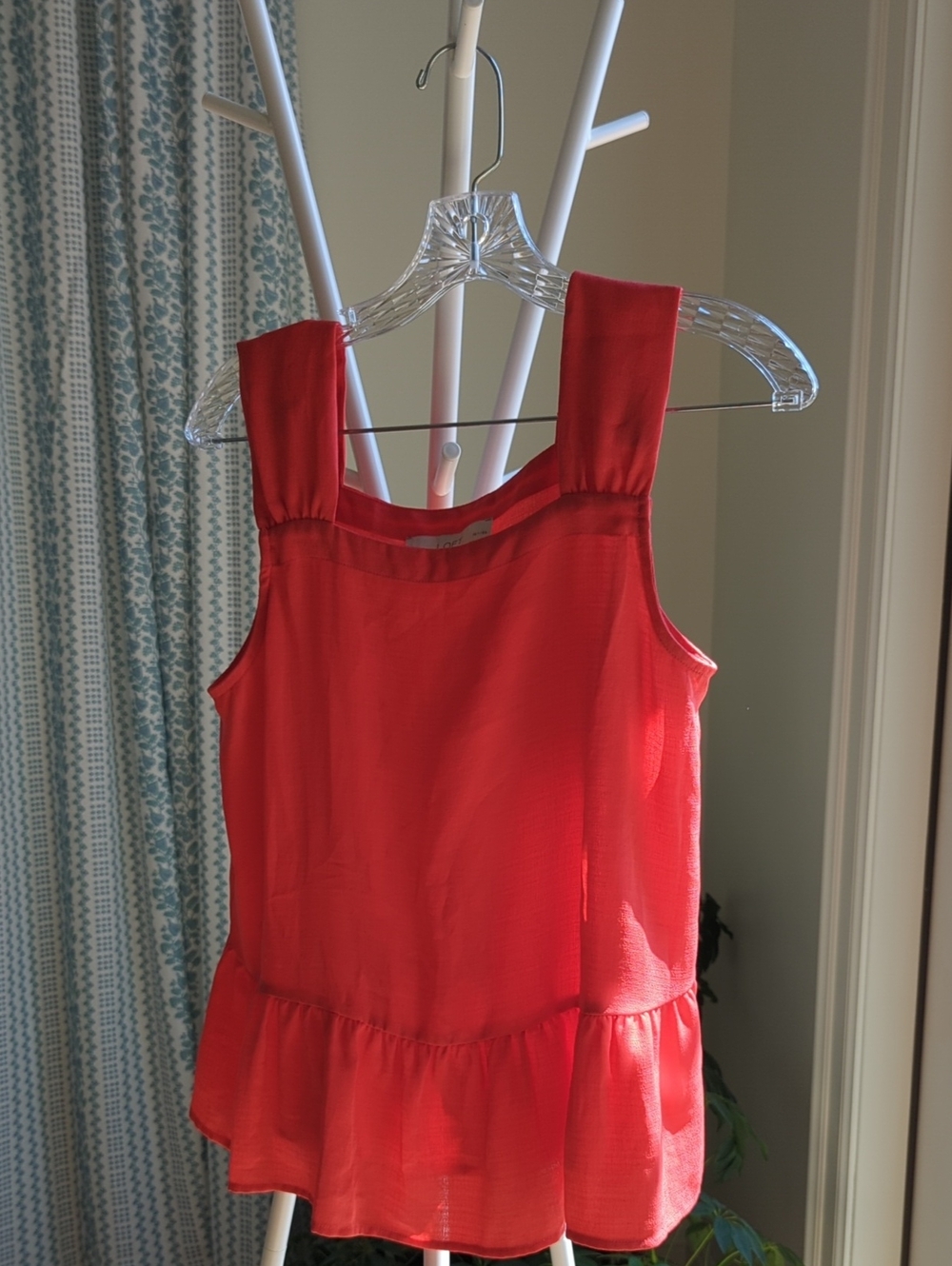 LOFT Petite Sleeveless Peplum Blouse